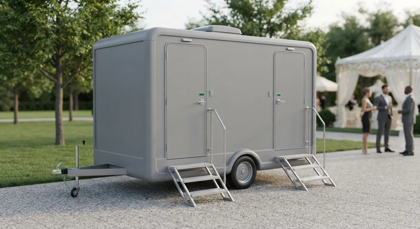 2 Stall Restroom Trailer in Kirkland, WA